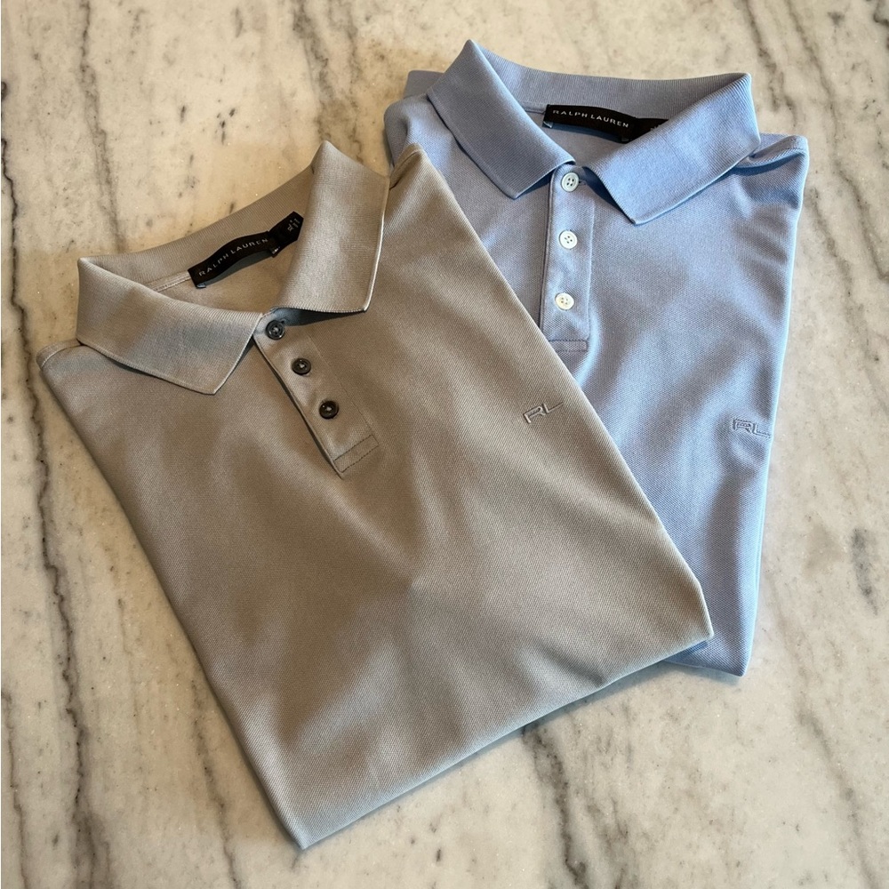 Lot of 2 Ralph Lauren Polos ~ Black Label ~ Mens: XL
